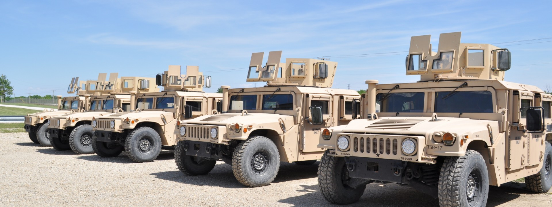Military Humvees